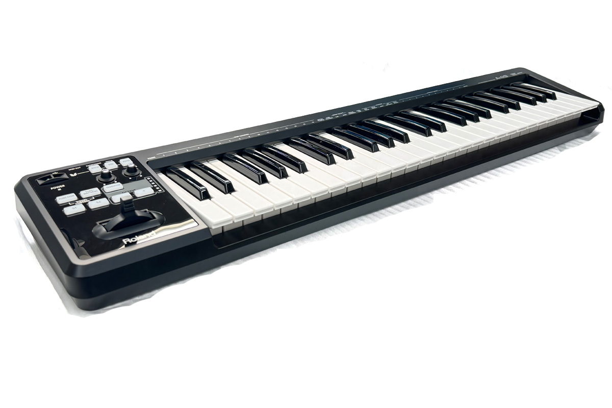 Roland MIDI キーボード　A-49-BK 美品 Roland】MIDI キーボード コントローラー A-49-BK【配送不可