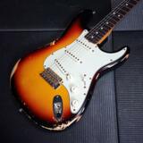 šFender Custom Shop / Limited 2021 1963 Stratocaster SuperHeavy Relic Aged 3Tone SunburstS/N CZ557408