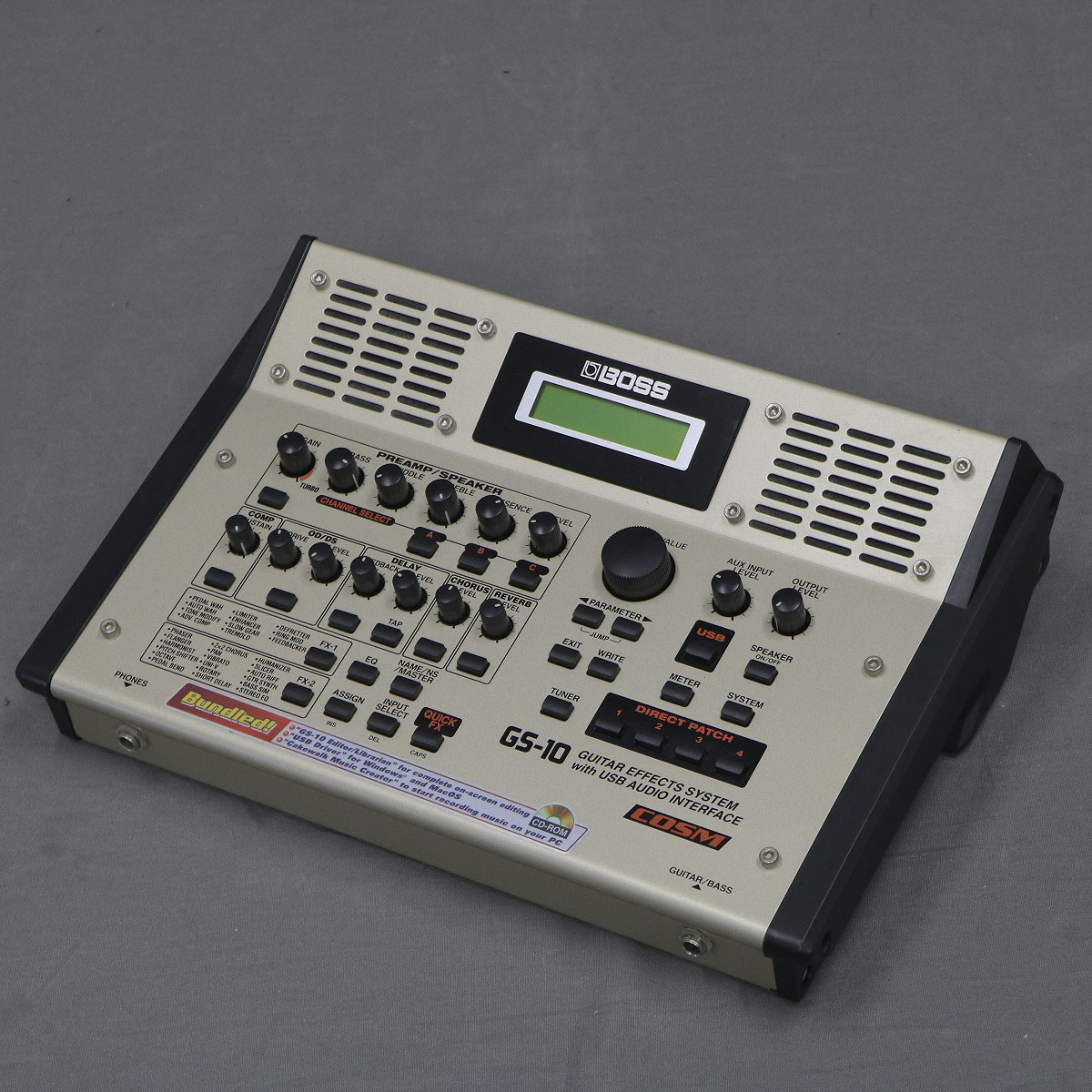 BOSS GS-10 マルチエフェクターUSBオーディオインターフェース