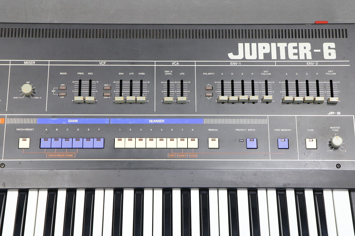 (最終価格)Roland JUPITER-6 アナログシンセサイザー(希少) RolandJUPITER-X Synthesizer │ シンセサイザー【Webショップ