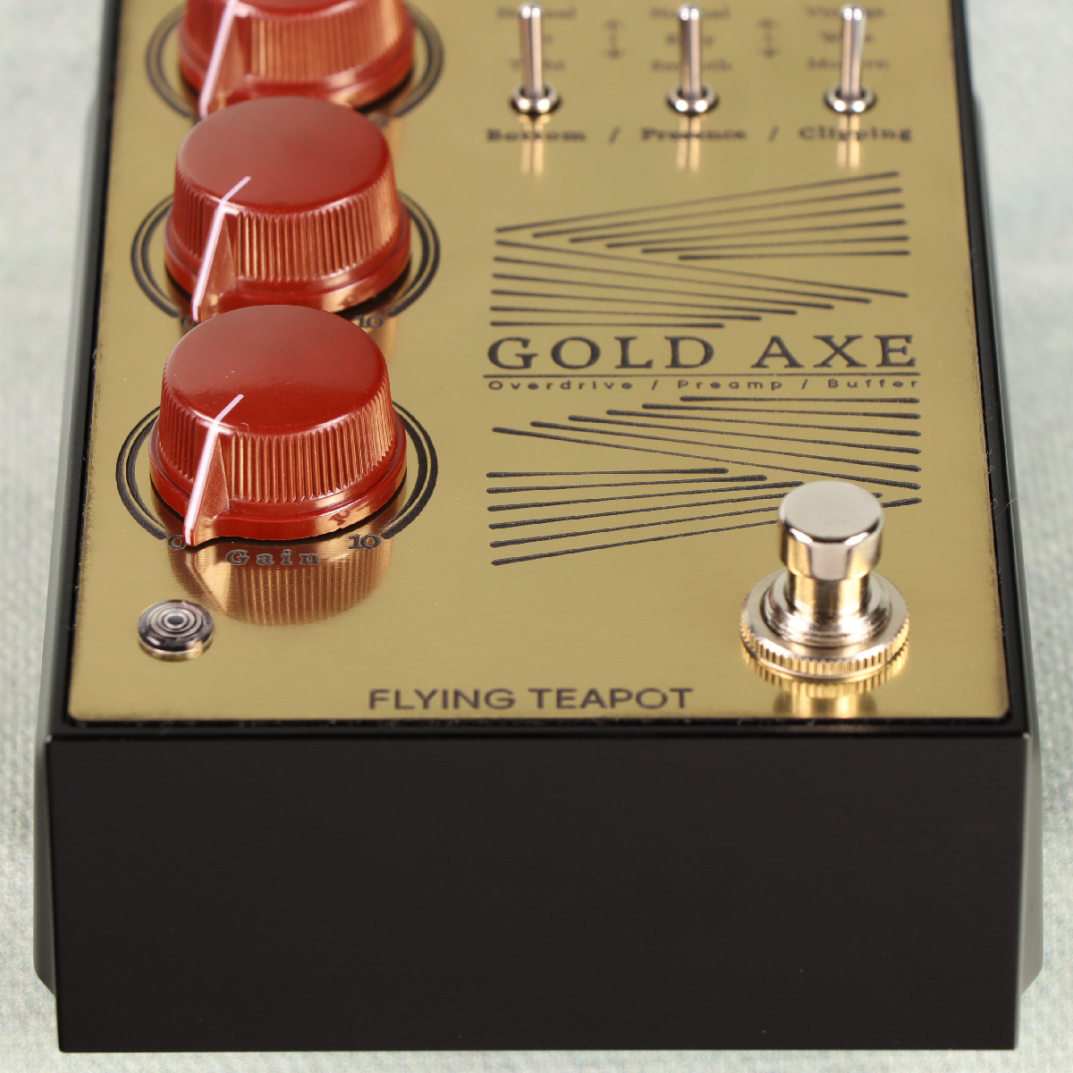 Flying Teapot / Gold Axe Overdrive Limited Antique Gold