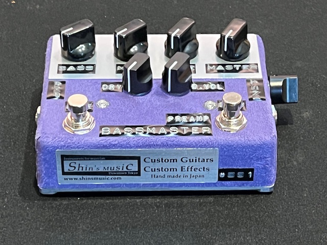 Shin's Music Bass Master Preamp ベースマスター Shin's Music / Bass Master Preamp Pro+ Purple suede BMP1