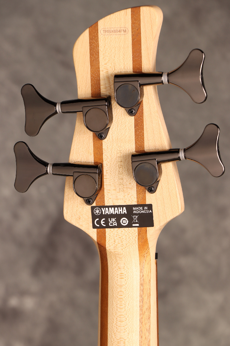 YAMAHA / TRBX604FM Translucent Black (TBL) 4弦ベース [B級