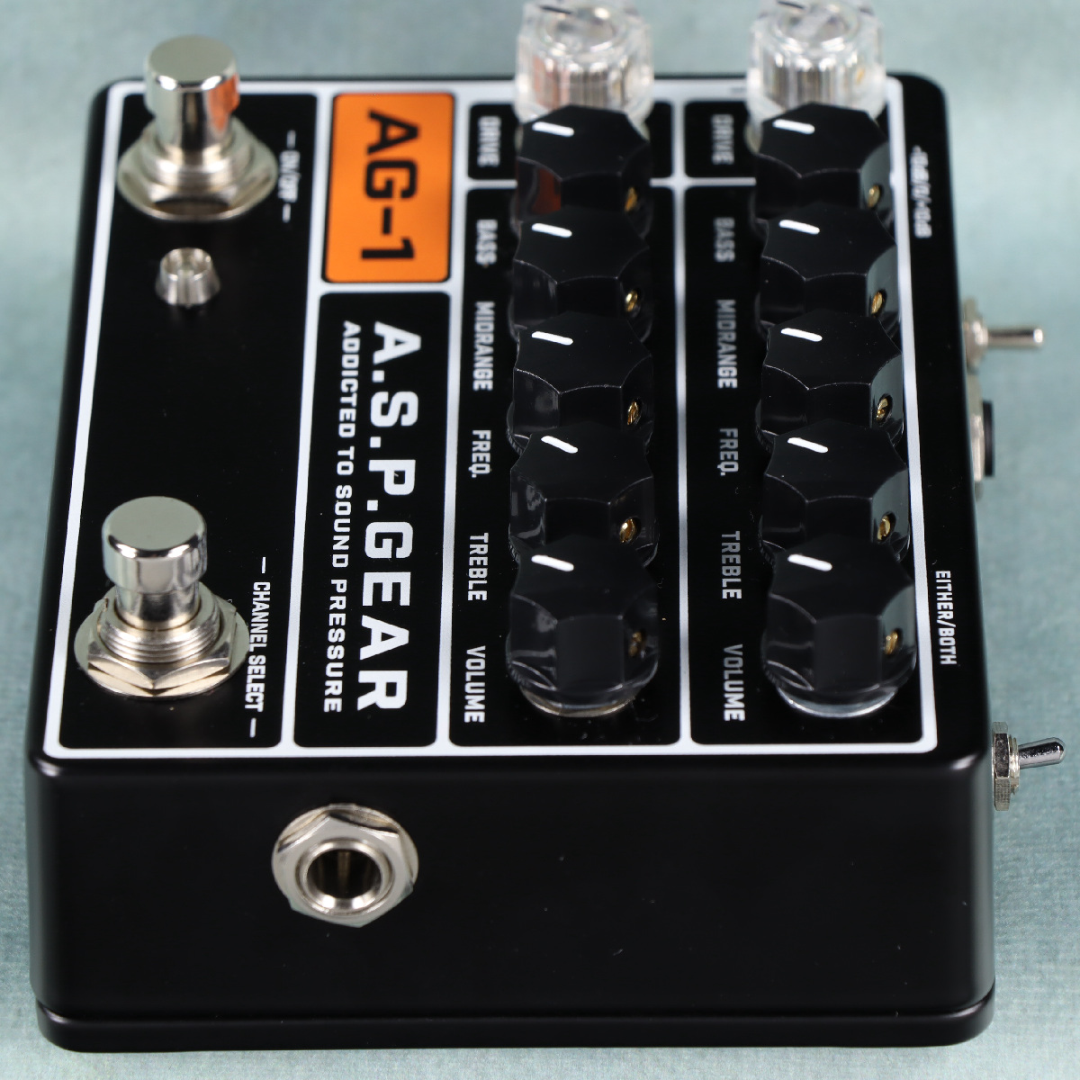 【aotさま専用】【ハンドメイドエフェクター】ベースプリアンプ A.S.P.GEAR / AG-1 ベース用 プリアンプ ベース用エフェクター