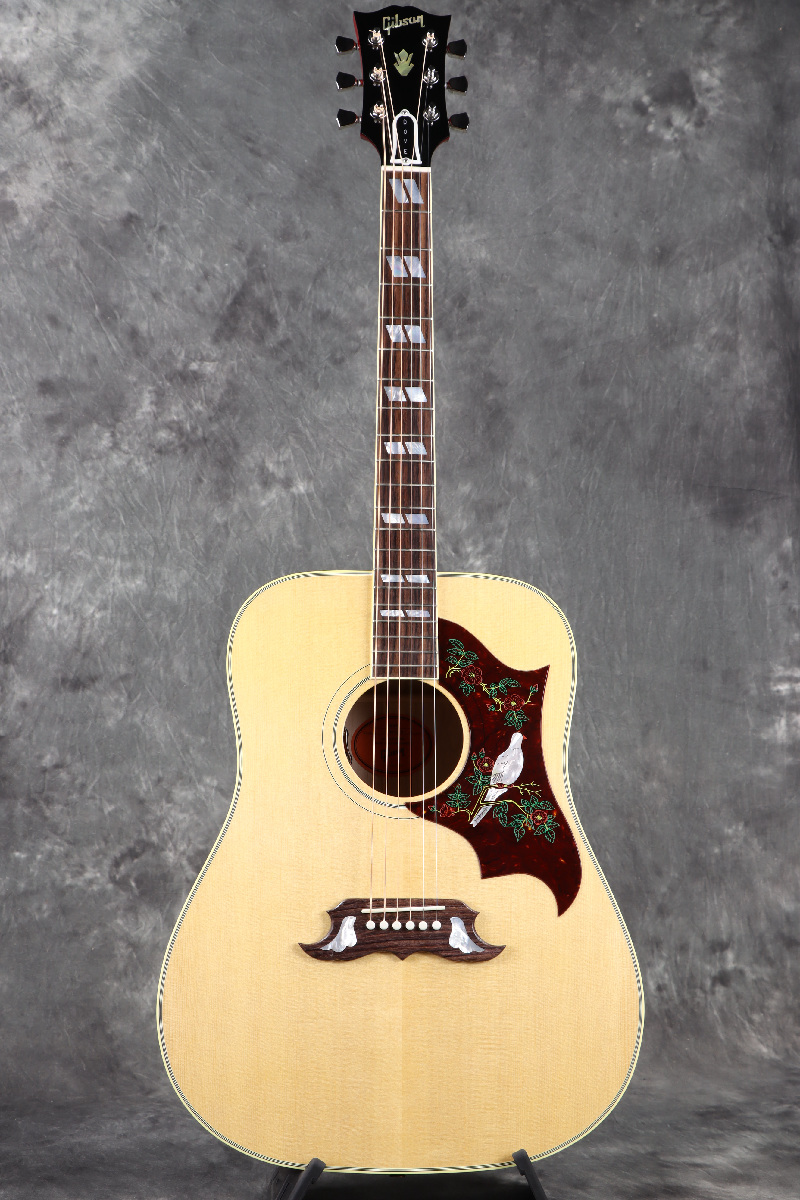 TEN　Gibson DOVE　ミニチュアギター模型 Gibson DOVE Original Acoustic Guitar - Antique Natural Mini