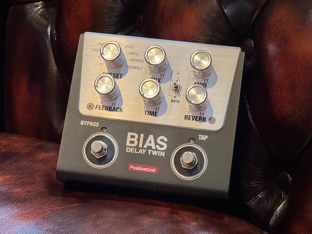 (美品) Positive Grid BIAS Delay Twin ディレイ Positive Grid BIAS Delay Twin Pedal | Sweetwater