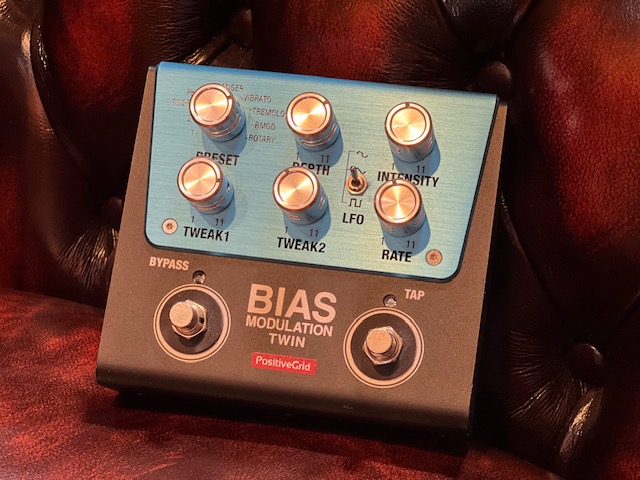 BIAS modulation twin モジュレーション　マルチ Positive Grid BIAS MODULATION TWIN｜ミュージックランドKEY