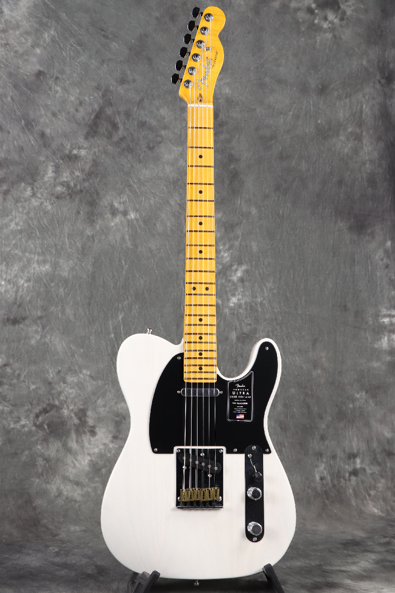 ヨークシャーテリア　額付プリント　アメリカン　シリアルナンバー付き Fender / American Ultra Luxe '50s Telecaster Maple