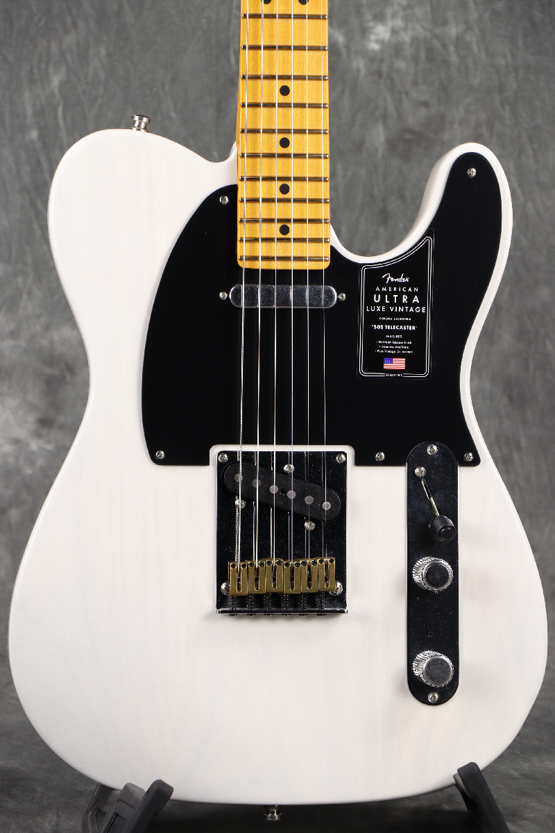 ヨークシャーテリア　額付プリント　アメリカン　シリアルナンバー付き Fender / American Ultra Luxe '50s Telecaster Maple