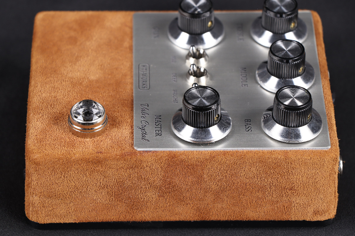 HTJ-WORKS / Valve Crystal Silver Top 12AX7 Tube Preamp Brown