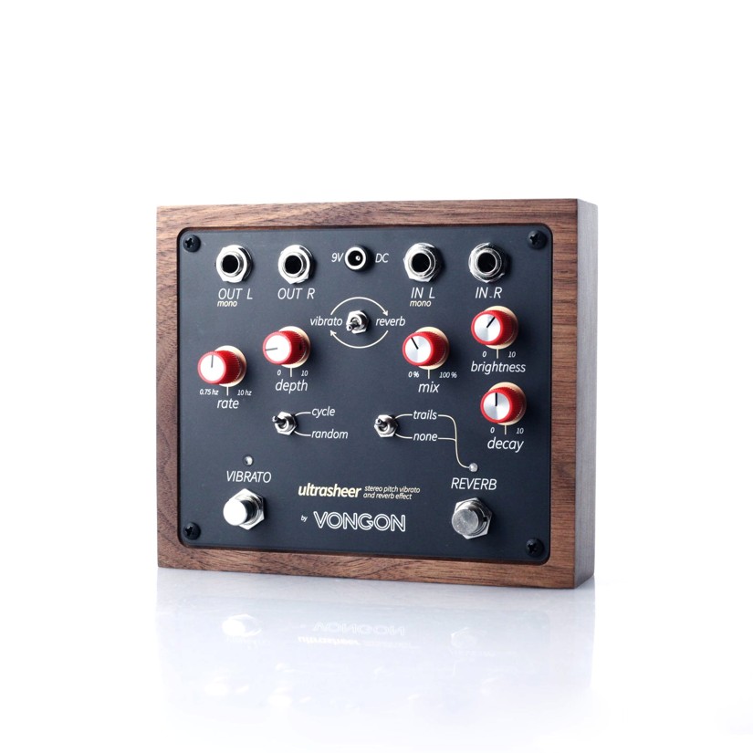VONGON ultrasheer ステレオリバーブ／ビブラート VONGON / ULTRASHEER stereo pitch vibrato and reverb effect