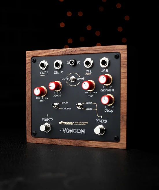 VONGON / ULTRASHEER stereo pitch vibrato and reverb effect