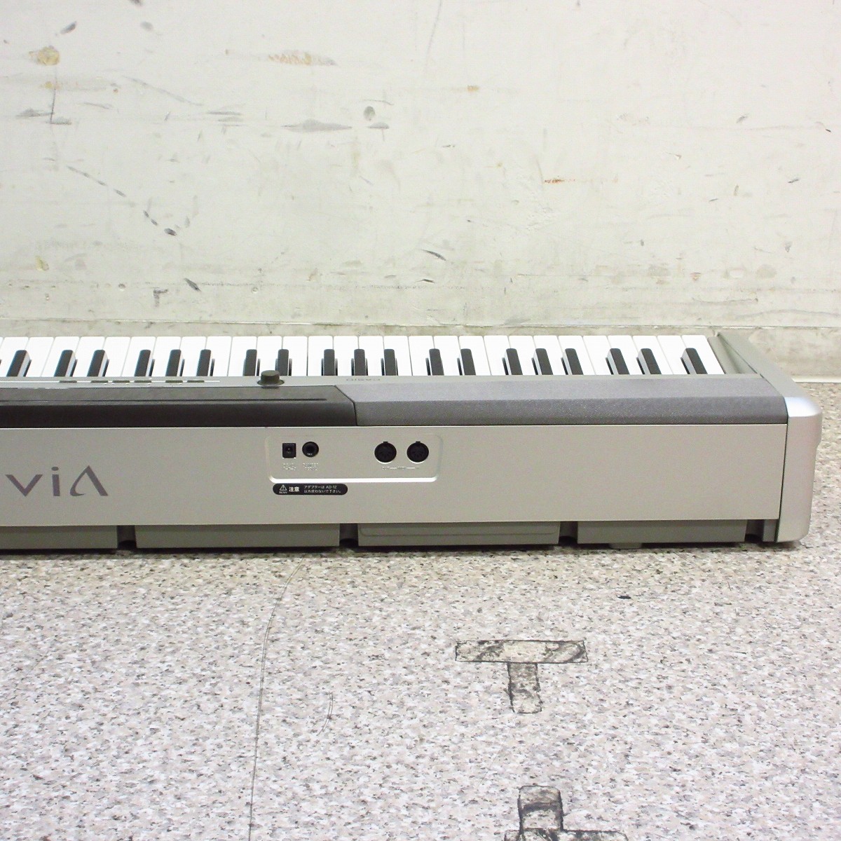 CASIO PX-120 電子ピアノ シルバー カシオ 電子ピアノ Privia PX-120 シルバー - メルカリ