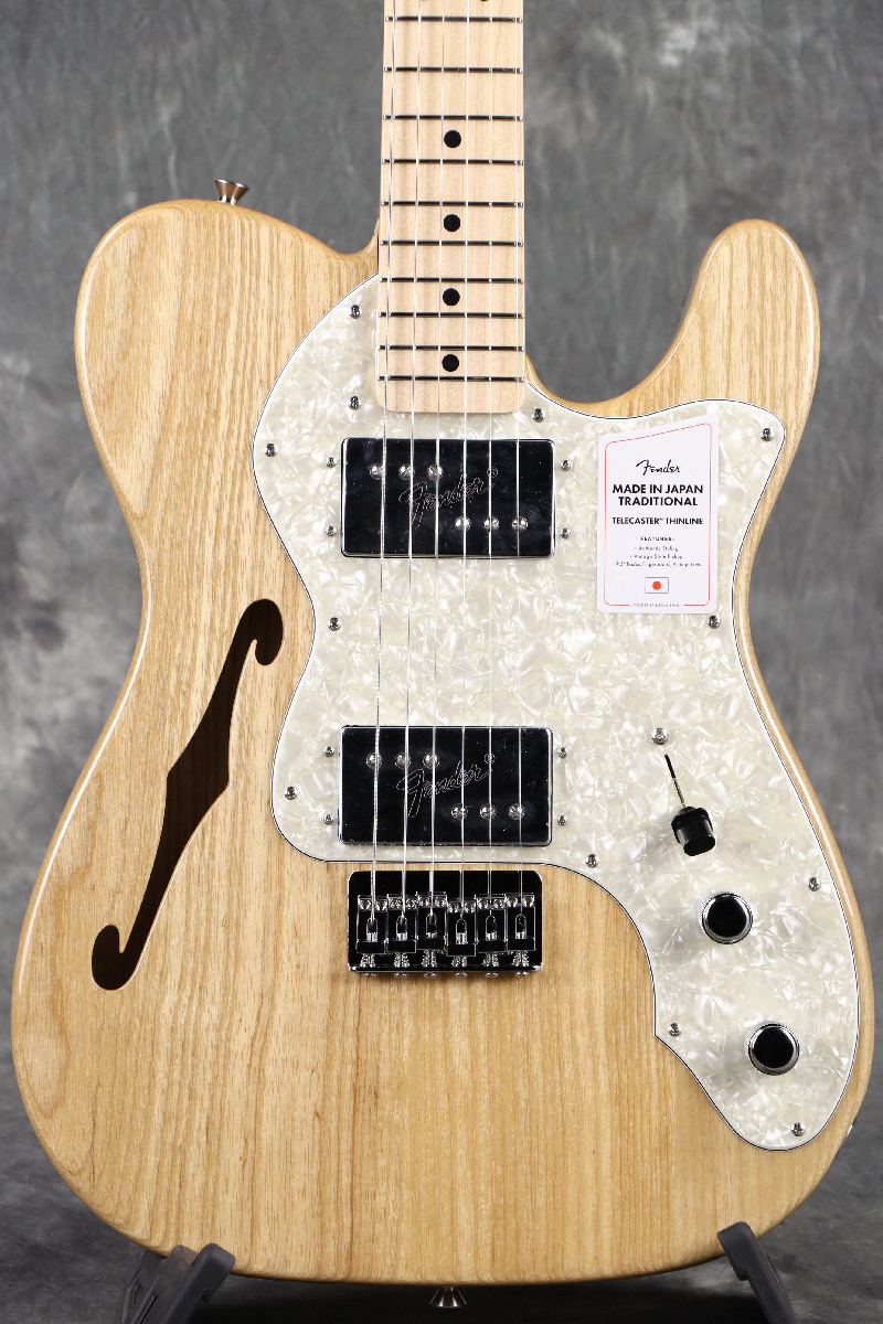 70s Telecaster Thinline Natural フェンダー 新入荷】Fender MADE IN JAPAN TRADITIONAL 70S TELECASTER
