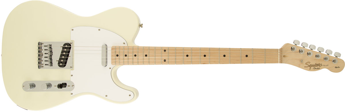 Squier by Fender / Affinity Telecaster Arctic White Maple