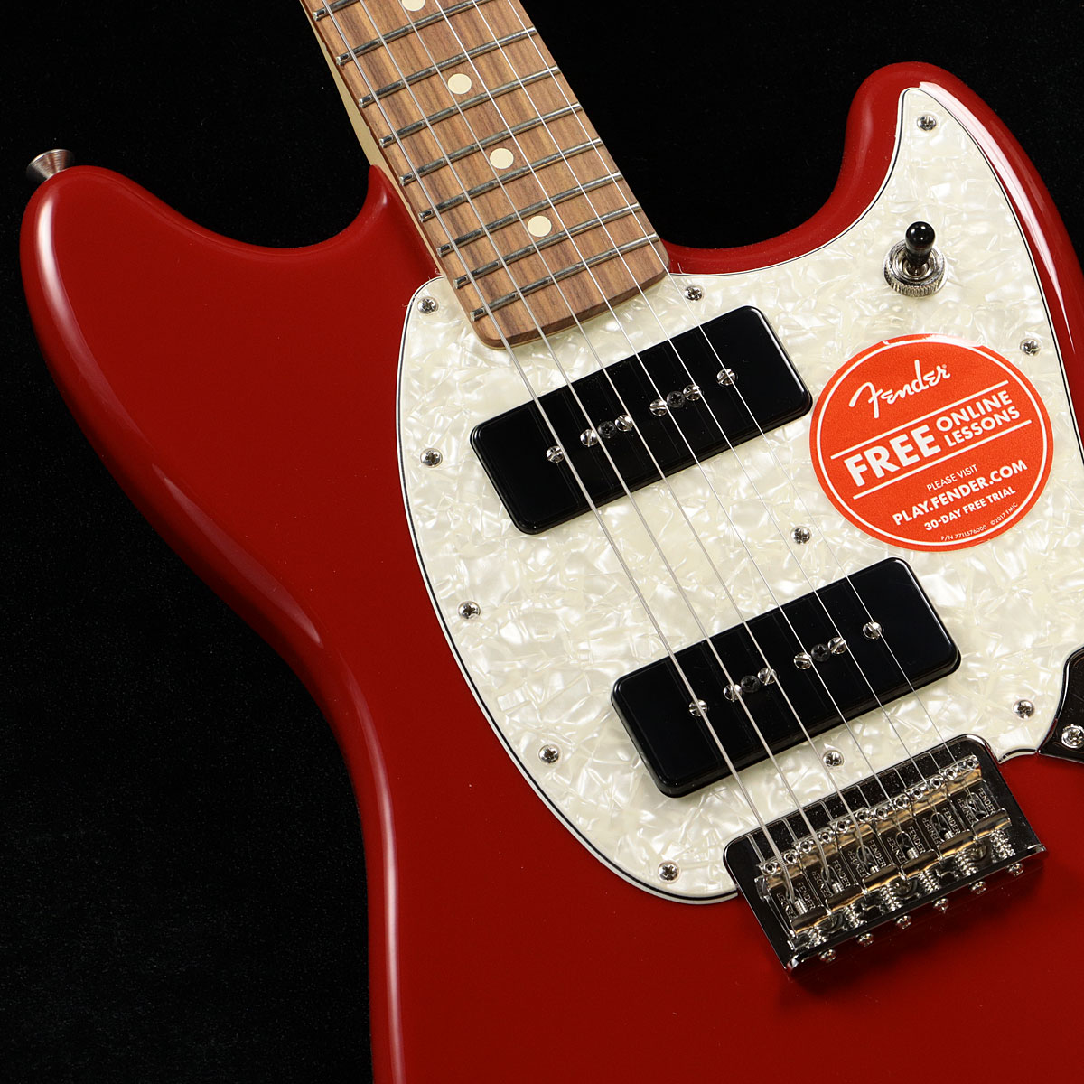 Fender / Mustang 90 Pau Ferro Torino Red Offset Series