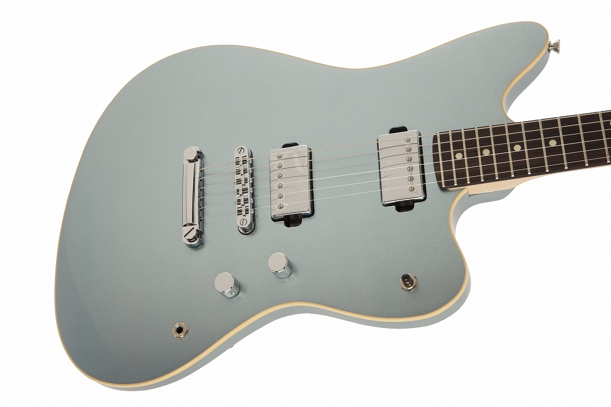 ギター Fender Jazzmaster HH Mystic Ice Blue Fender Made in Japan Modern Jazzmaster HH (RW) - mystic ice