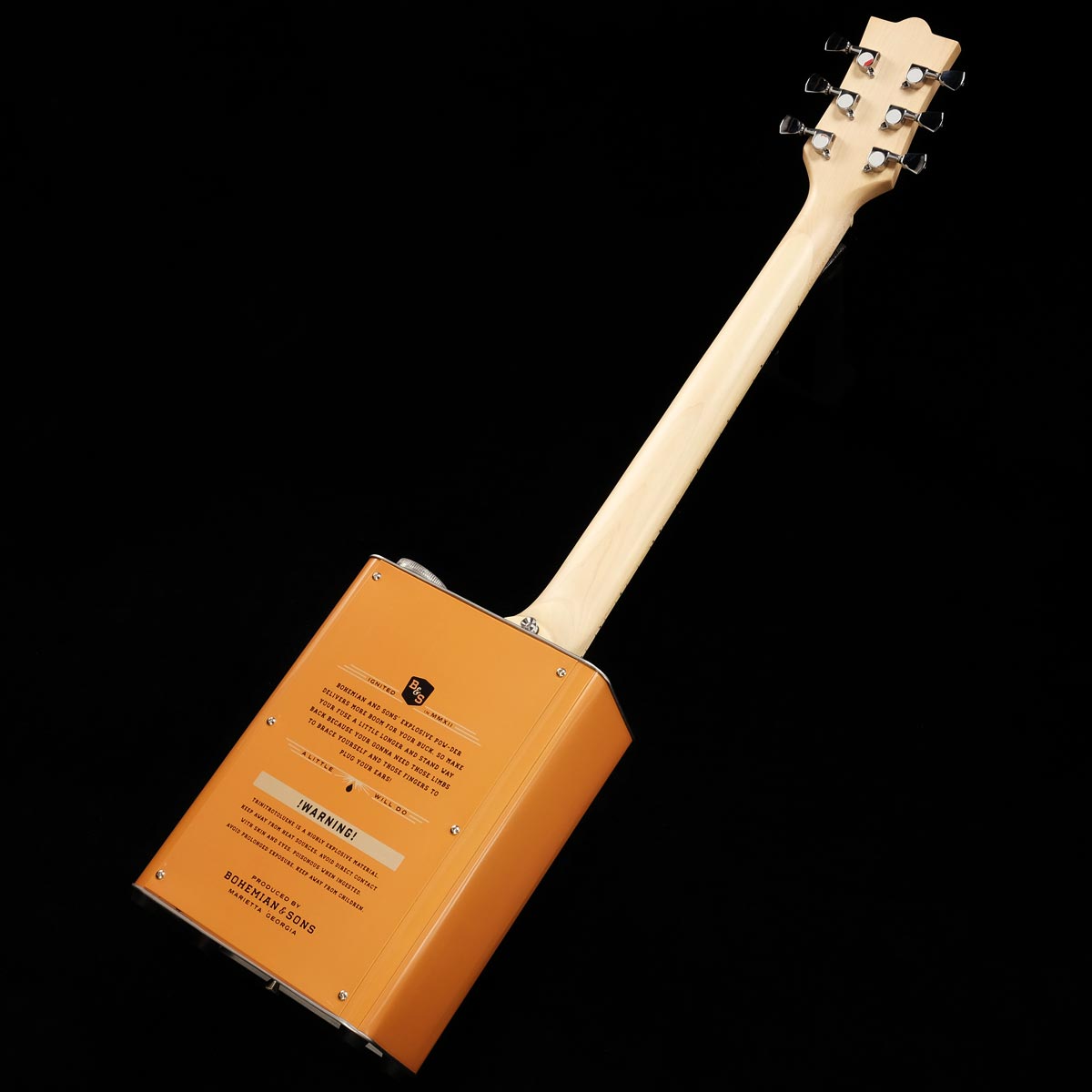 【送料均一キャンペーン終了まで】ボヘミアンギター　オイル缶　P90 BOHEMIAN OIL CAN GUITAR ~ P90 ~ MOONSHINE LIMITED EDITION