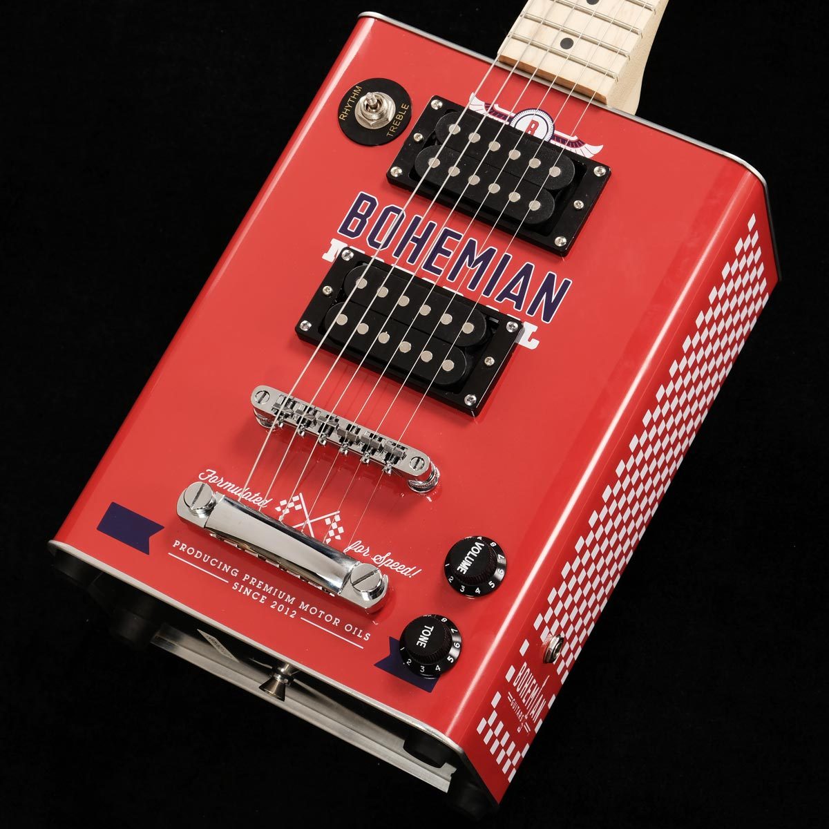 BOHEMIAN エレキギター 赤 BOHEMIAN GUITARS / 2HB MOTOROIL 【数量限定新品特価】【11/21
