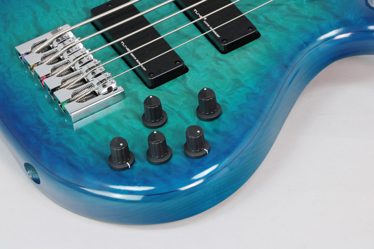 TUNE / TWB-5 EX Quilted Maple Alder Blue Burst チューン