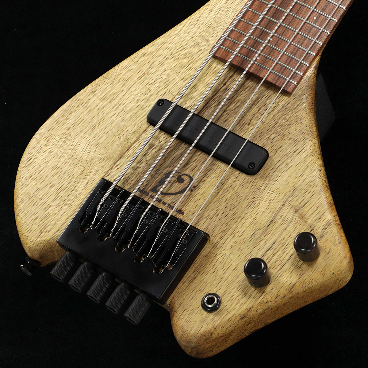 Wing Instruments / Wing Bass Classic 5String BlackLimba Morado