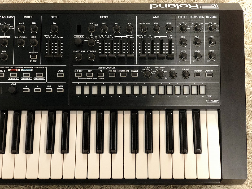 ジンロ Roland SYSTEM-8】Ver1.31アップデータ公開！！『JUNO-60 Plug