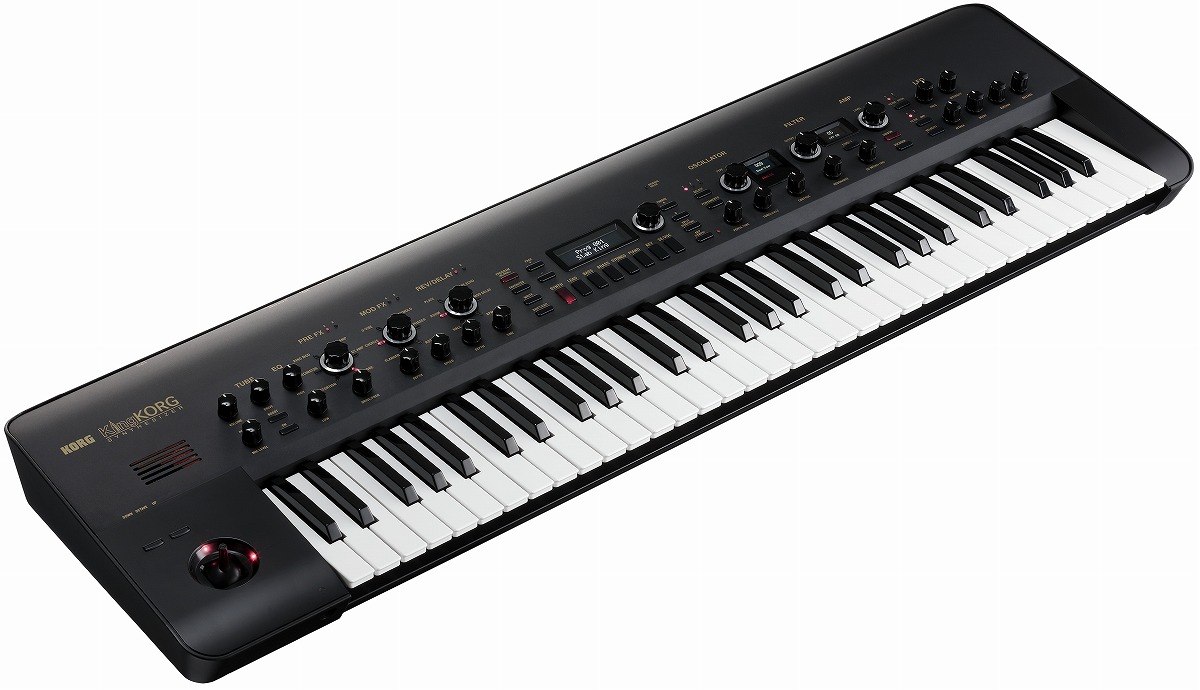 【極美品】 KORG コルグ シンセサイザー KROME 61 純正ケース付き KORG KROME EX シリーズ | 新ピアノやEDM系音色を追加した