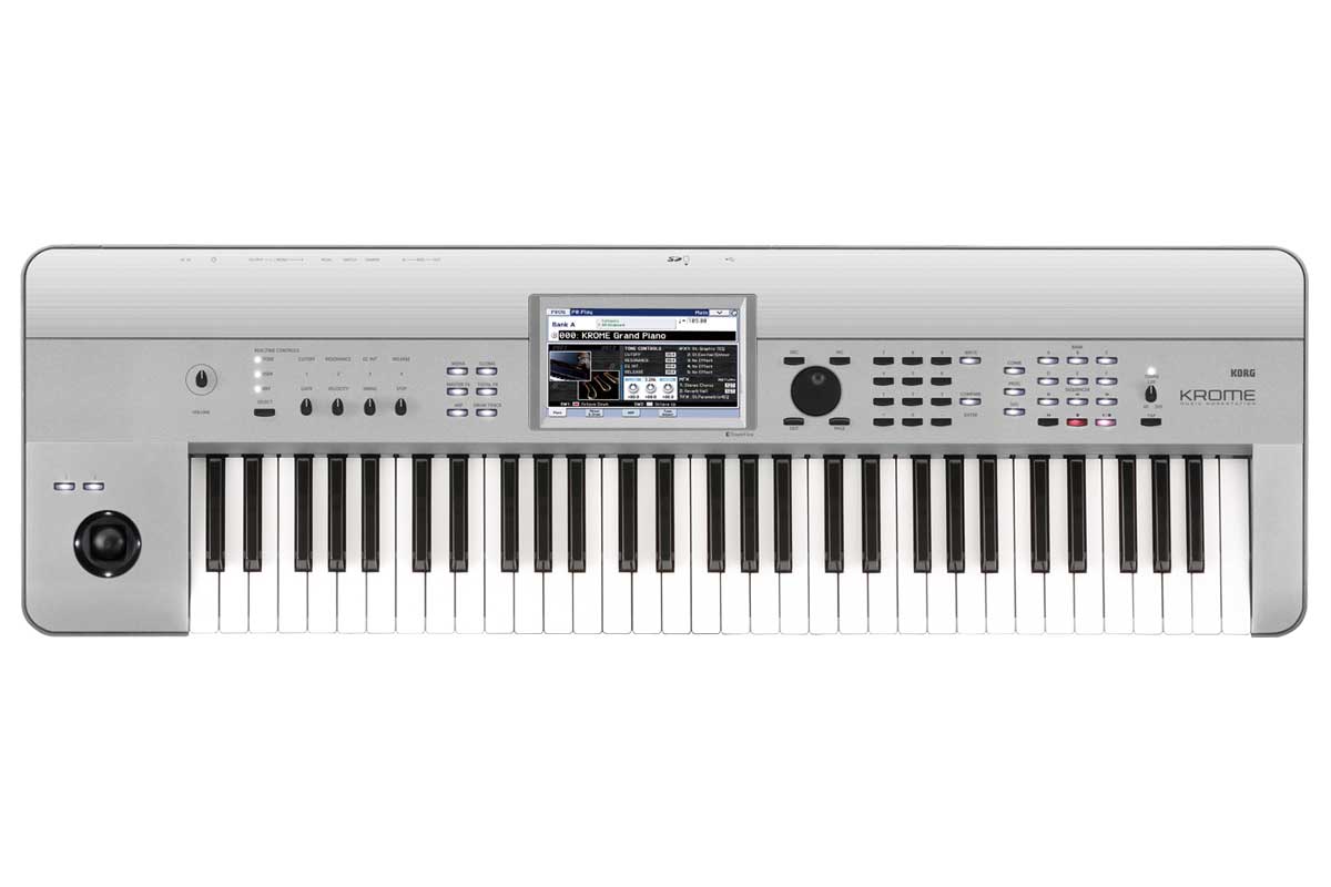 KORG / KROME-61-PT (Platinum) プラティナム シンセサイザー (KROME