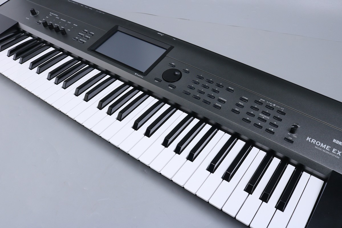 KORG コルグ / KROME 61EX 61鍵盤ワークステーション 【デモ使用