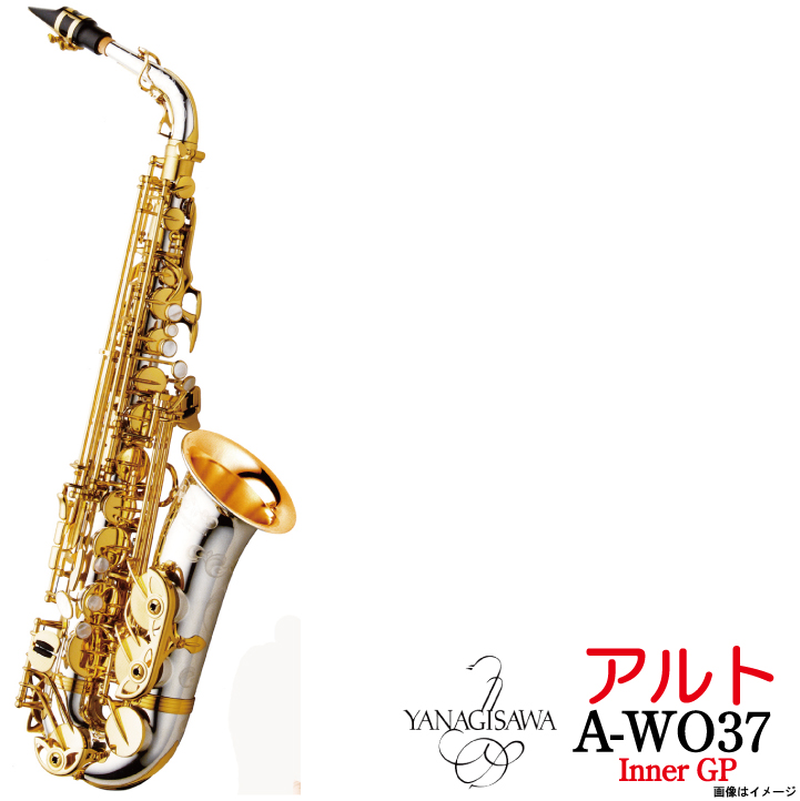 Yanagisawa ヤナギサワ /《即納可能》 A-WO37 Inner GP アルトサックス インナーゴールドプレート