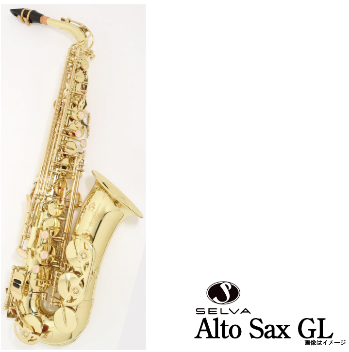 綺麗です♪ Selva セルバ 石橋楽器 アルトサックス（SELVA