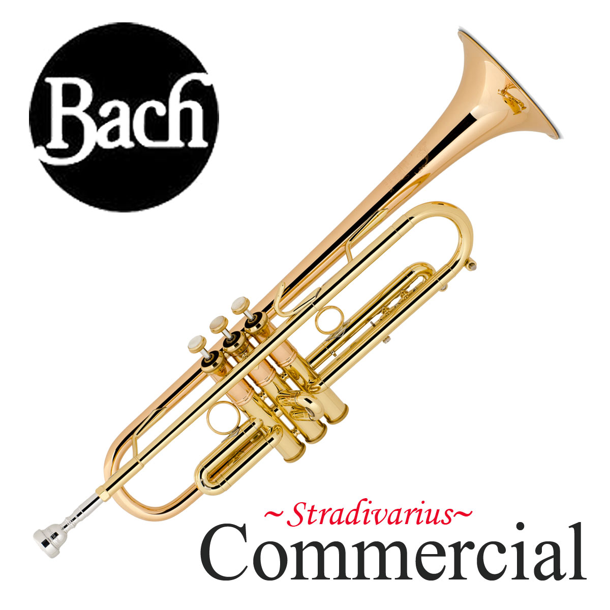 Bach COMMERCIAL バック LT1901B CL コマーシャル ラッカー仕上げ B♭トランペット【お取り寄せ】 イシバシ楽器