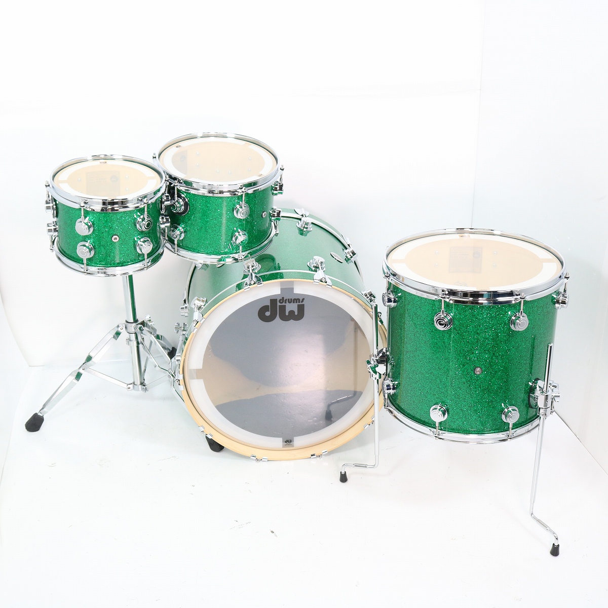 DW / Collectors Maple Green Glass 22BD 4PC ディーダブリュー