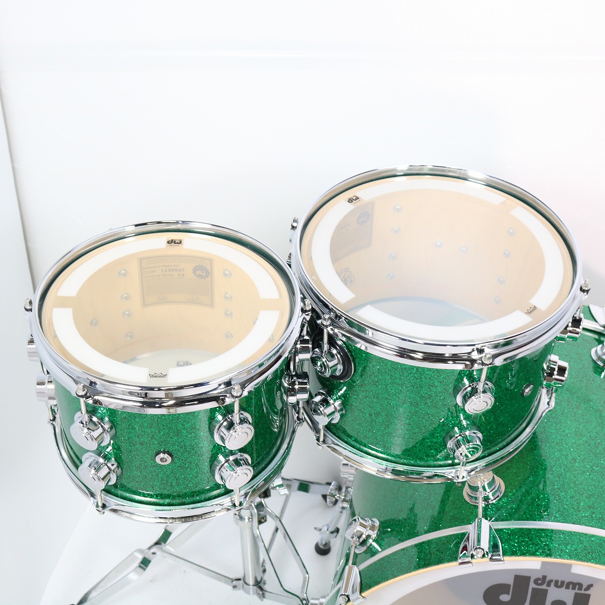 DW / Collectors Maple Green Glass 22BD 4PC ディーダブリュー