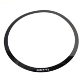 ASPR / Effect Ring ERBK14 Black/Silverlogo 36mm ץ 󥰥ߥ塼 ֥å