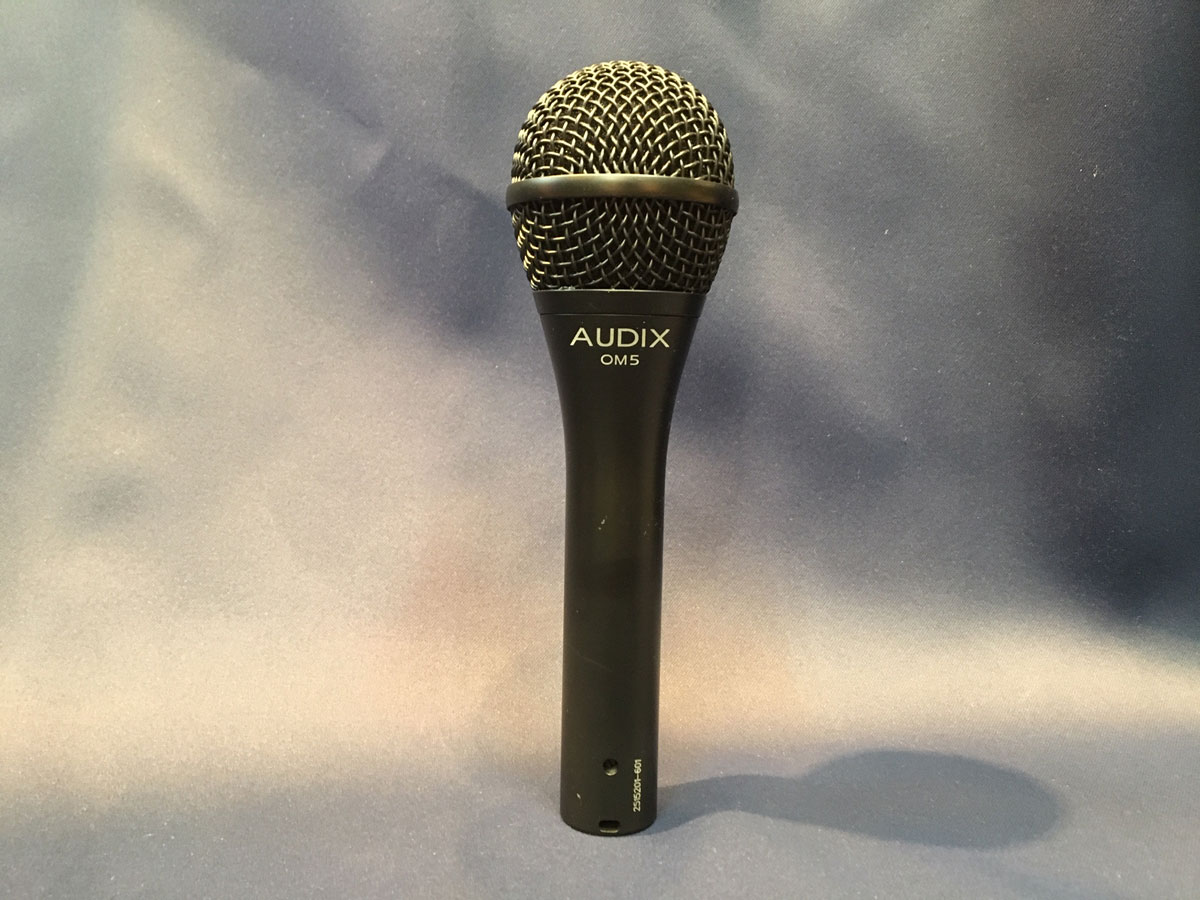USED) AUDIX OM5 ダイナミックマイク＆ホルダー（Audix オー