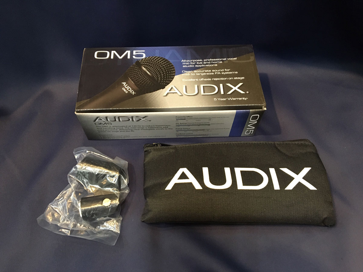 AUDIX オーディックス OM5 ダイナミックマイク AUDIX ( オーディックス ) OM5 送料無料 | サウンドハウス