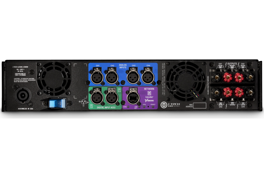 AMCRON CTs4200(180W×4ch）パワーアンプ定価約30万円 CTs4200 CTs8200 - ヒビノマーケティング Div.
