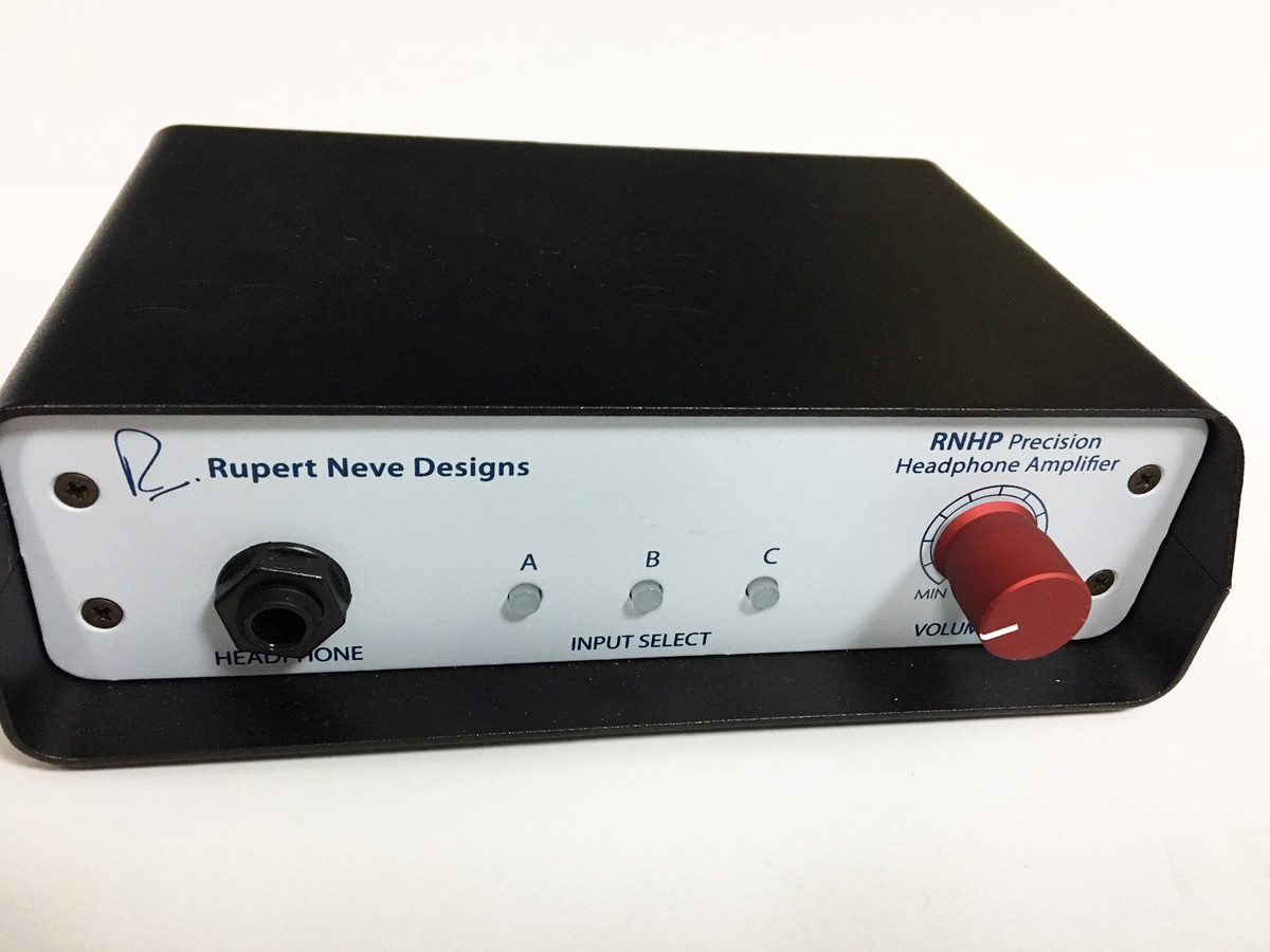 Rupert Neve Designs RNHP ヘッドフォンアンプ XLR/RCA/3.5mm入力端子