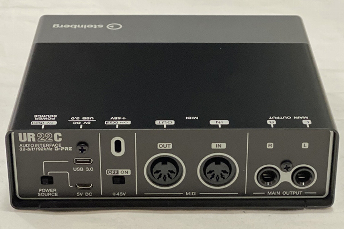 Steinberg スタインバーグ / UR22C 2X2 USB3.0 Type-C オーディオ