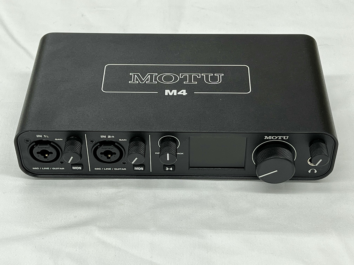 MOTU マークオブザユニコーン / M4 USB-Cオーディオ・インターフェース【開封特価品】
