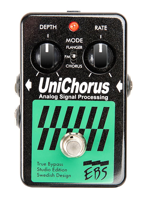 ギター EBS UniChorus EBSのロングセラーのコーラスに新バージョンUniChorus Studio