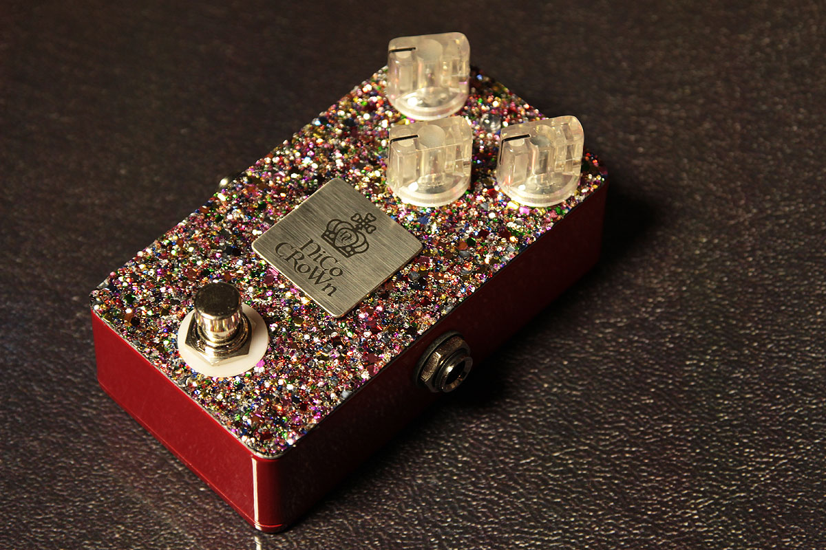 【美品】NICO CROWN Spangle Overdrive Pink NICO CROWN SPANGLE OVERDRIVE -Pink Ruby-（新品）【楽器検索