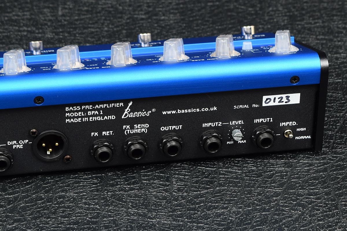 Bassics BPA−1   ベース　プリアンプ ベースプリアンプ】Bassics ベースプリアンプ “BPA-1”上陸開始