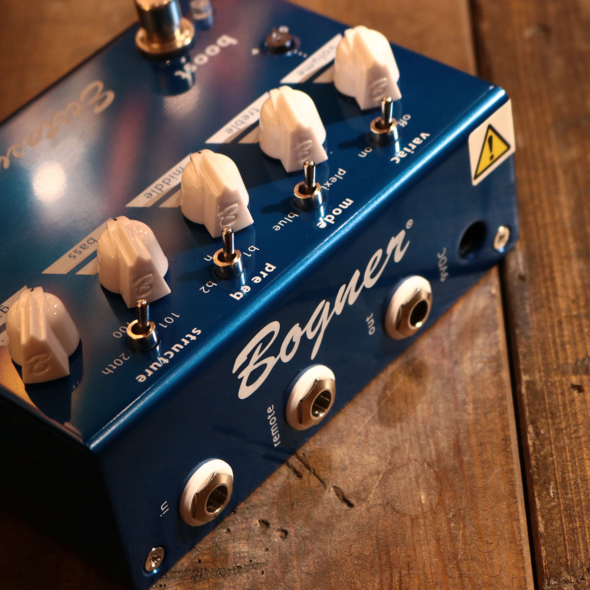 Bogner Ecstasy Blue オーバードライブ Bogner Ecstasy Blue Overdrive Pedal | Sweetwater