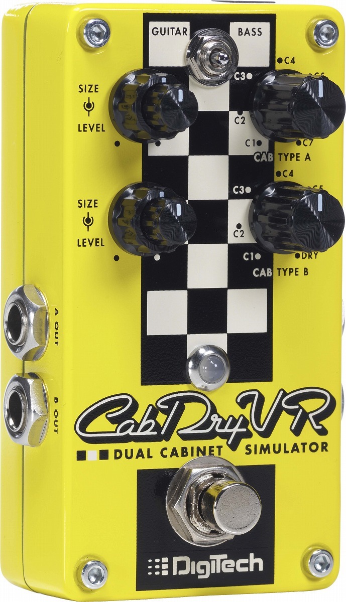 DigiTech CabDryVR キャビネットシュミレーター DigiTech CabDryVR Dual Cabinet Simulator | Reverb