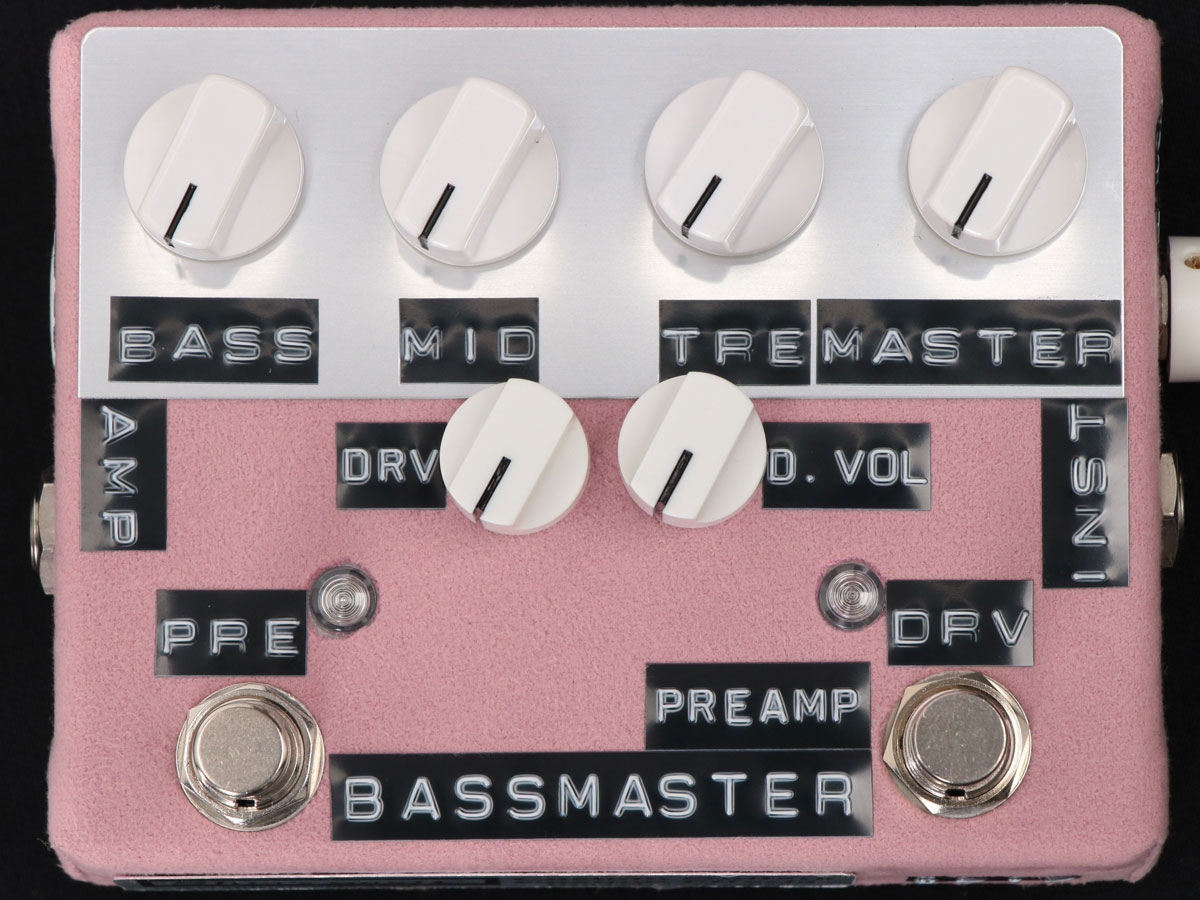Shin's Music / Bass Mater Preamp Pink Suede Limited