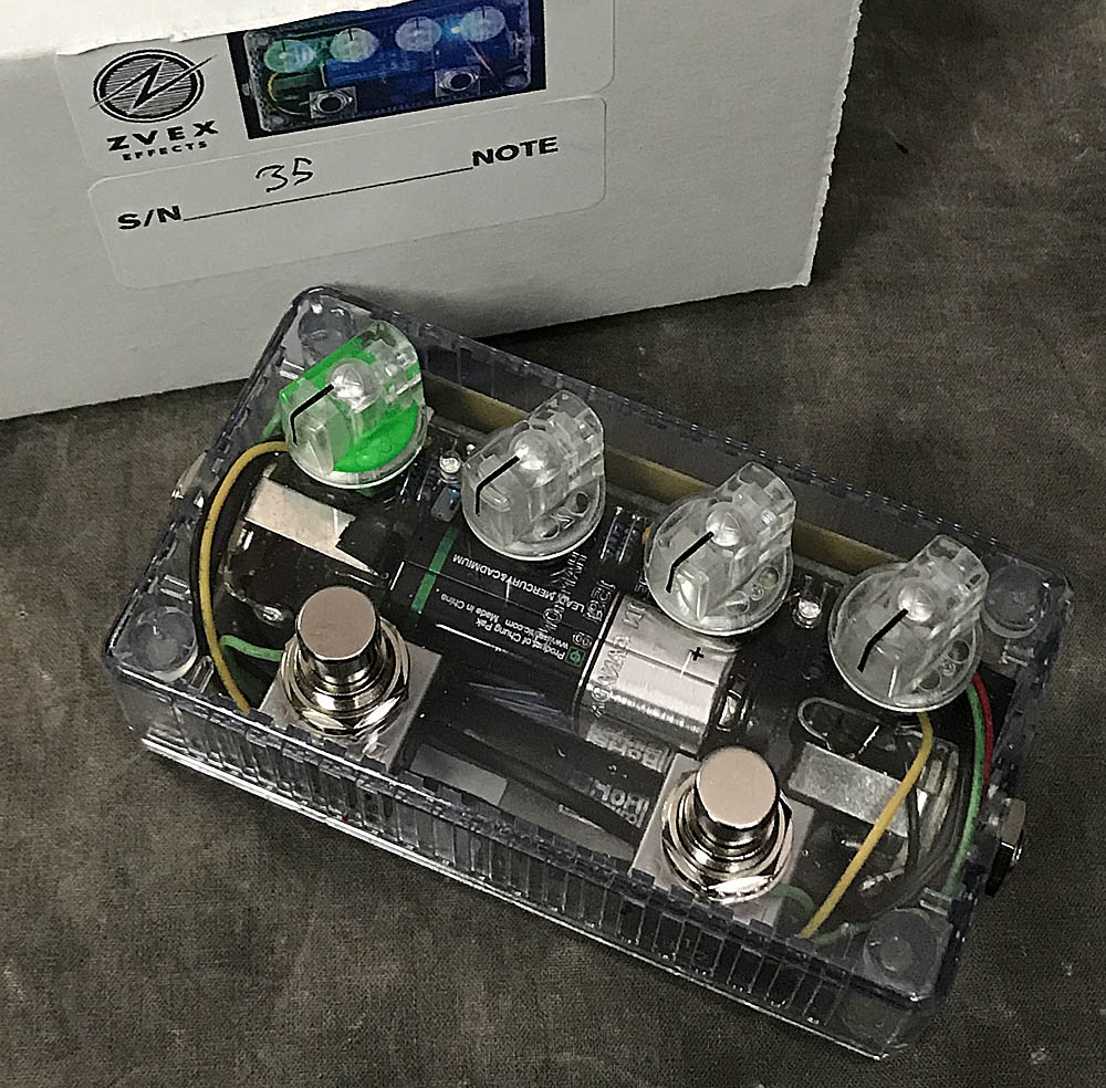 Z-VEX Box of Rock クリア 限定品