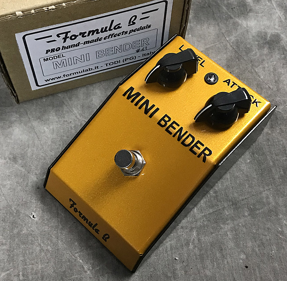 Formula B MINI BENDER ギターエフェクター 楽天市場】Formula B Elettronica Mini Bender ギター