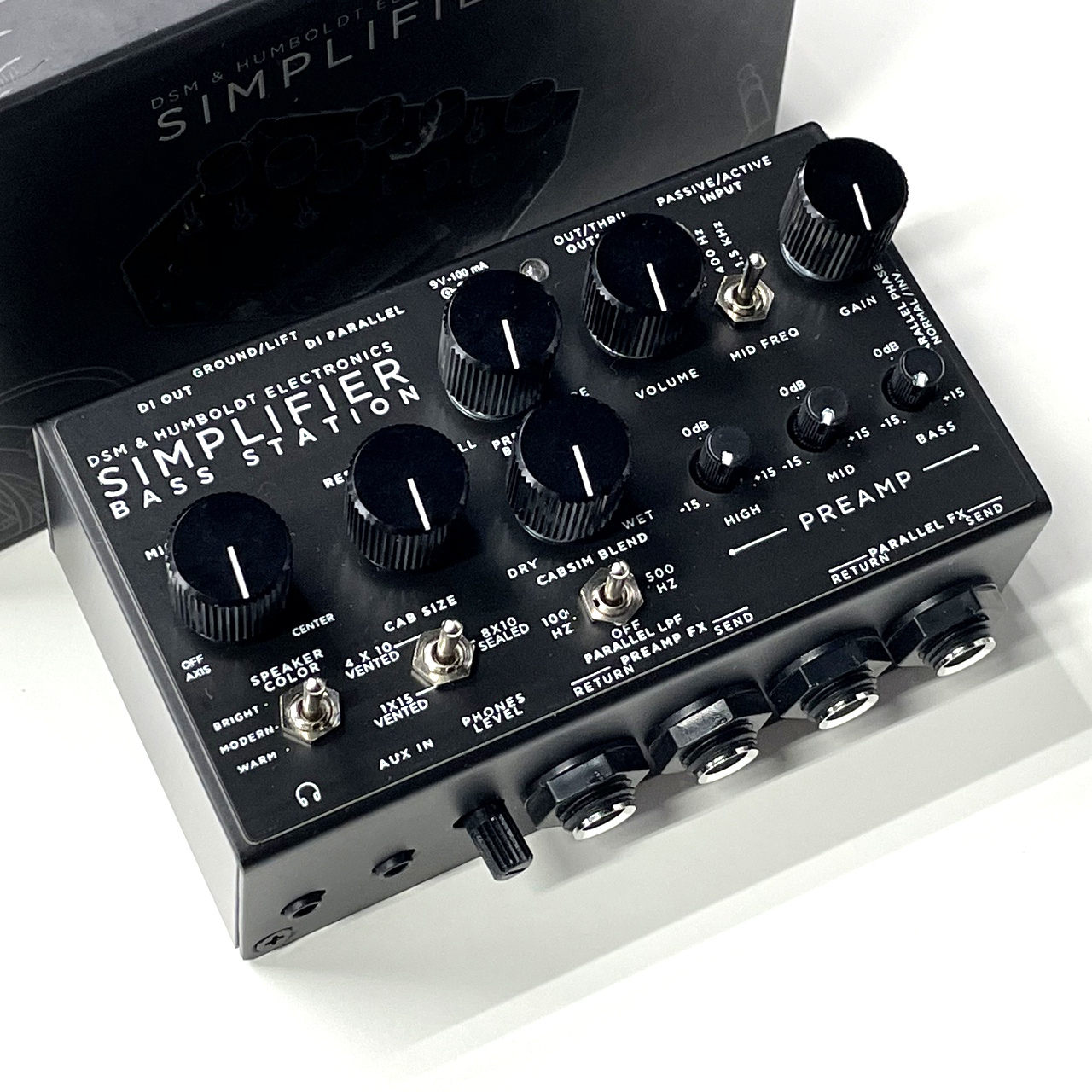 ベース DSM&HUMBOLDT SIMPLIFIER BASS STATION DSM Humboldt Simplifier Bass Station Preamp with Cab Sim